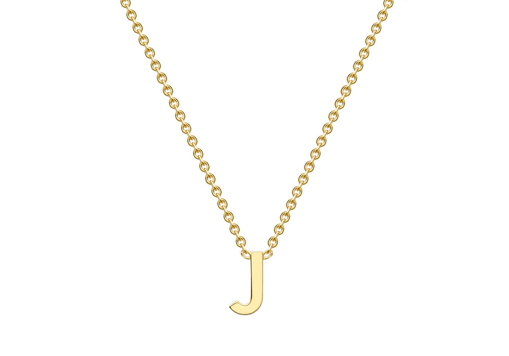 9CT YELLOW GOLD INITIAL “J”