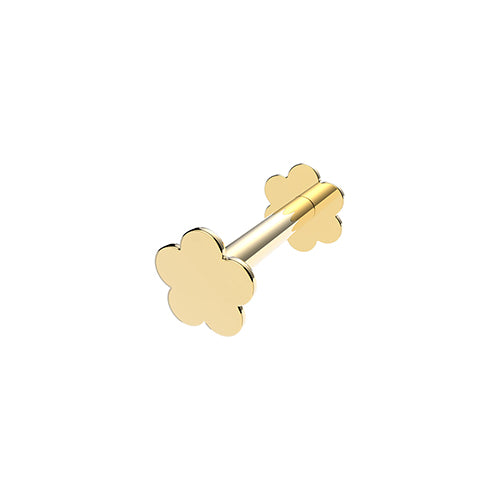 Gold Flower Cartilage Labret