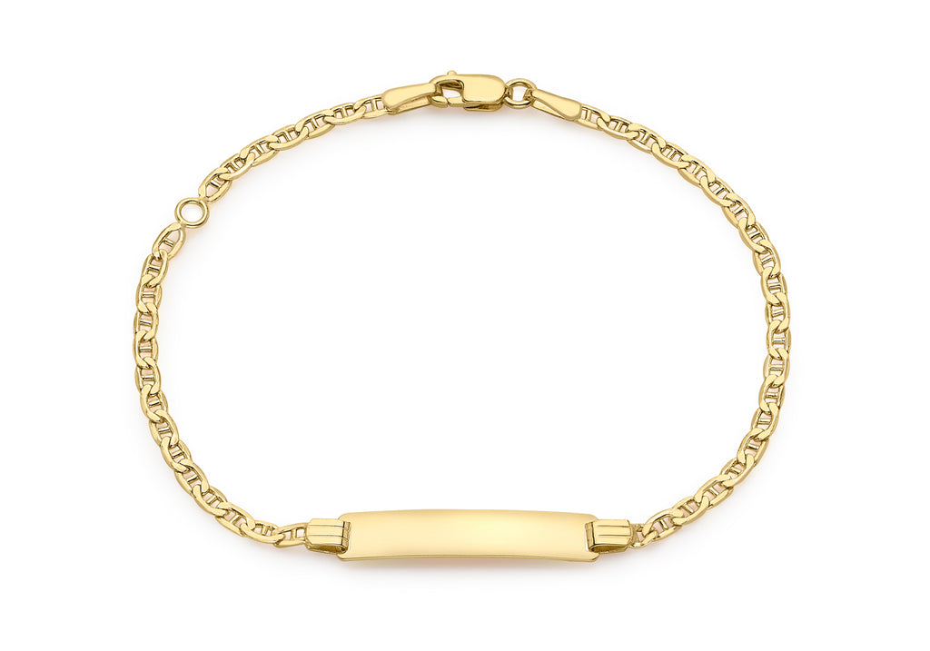 9ct Yellow Gold Adjustable Baby Bracelet