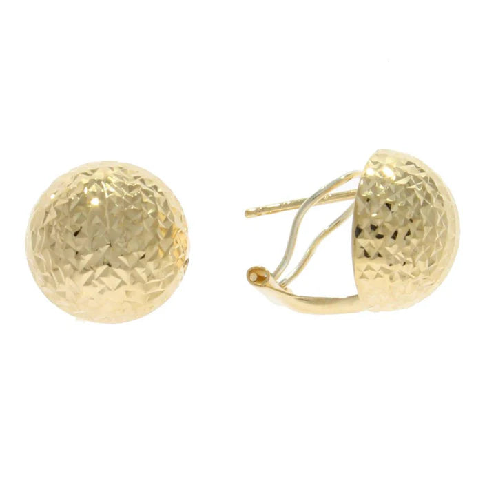 9ct Yellow Gold Stud Earrings