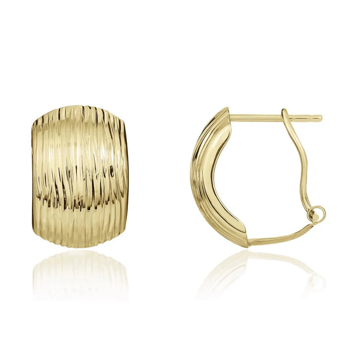 9ct Yellow Gold Stud Earrings