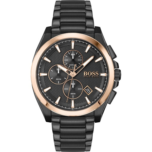 HUGO BOSS men's Quartz Chronograph Grandmaster watch