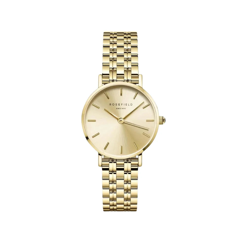 Rosefield Small Edit Champagne Watch