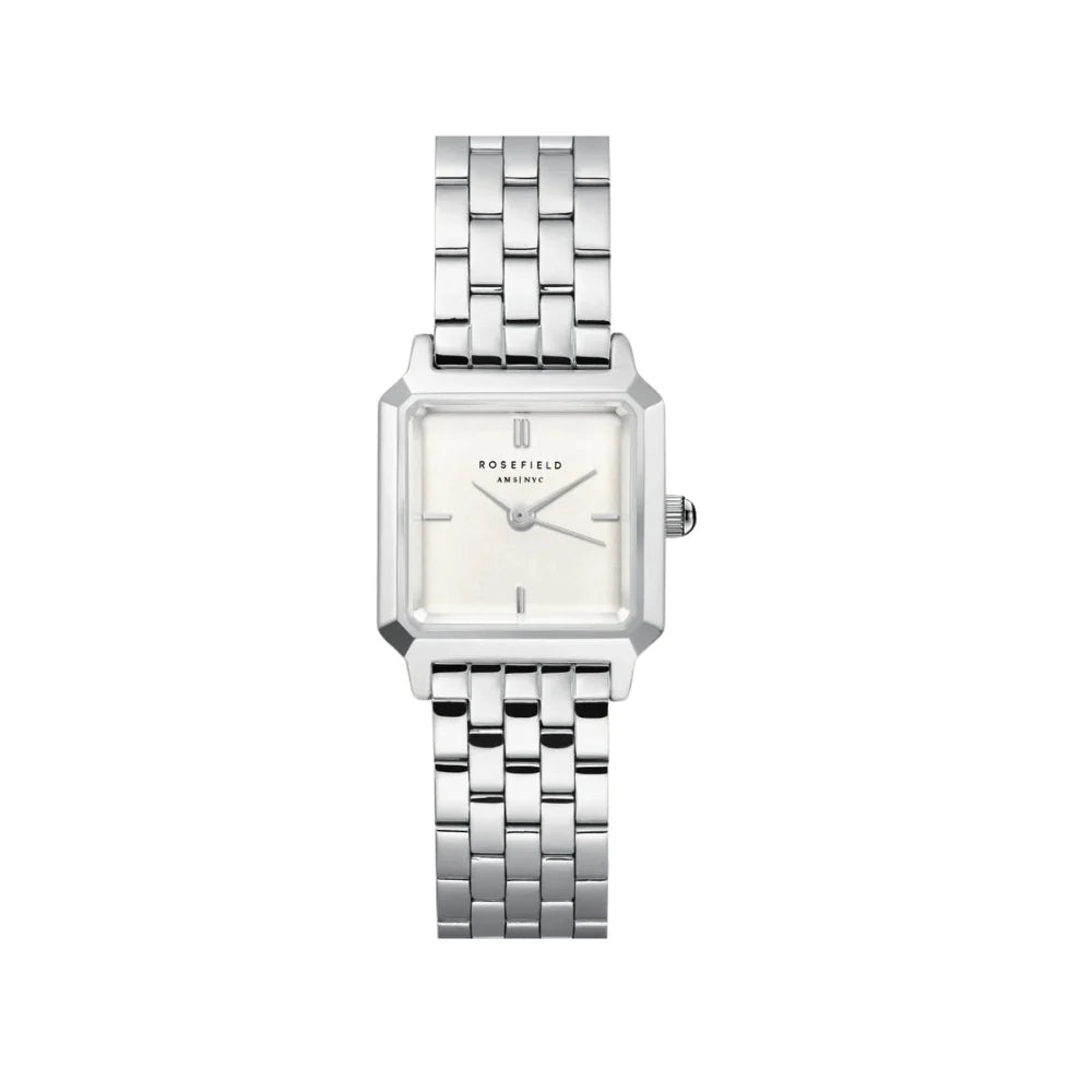 Rosefield Boxelle Silver Watch