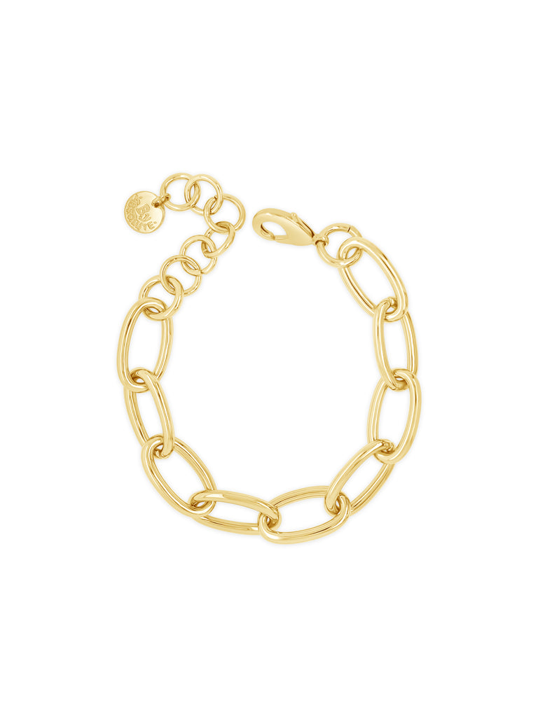 Absolute Jewellery Bracelet Gold Chunky