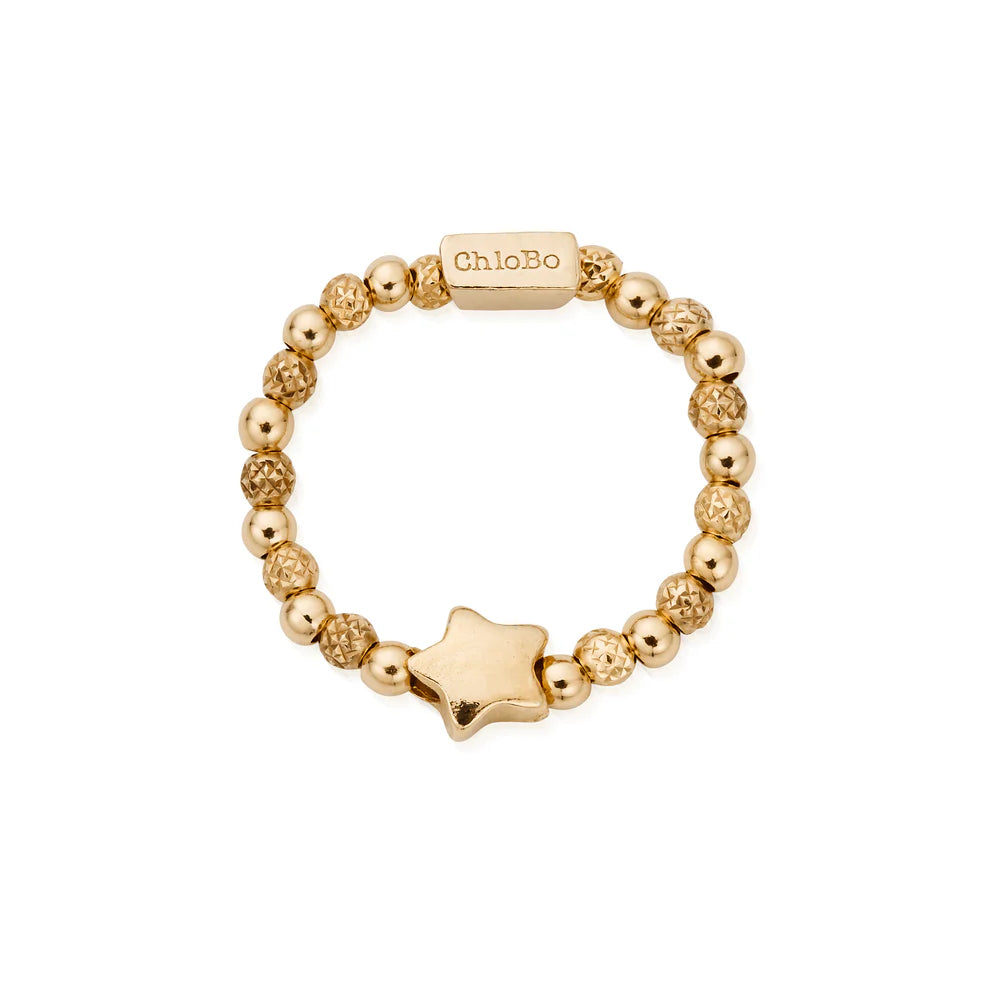 Inset Star Ring (Medium)