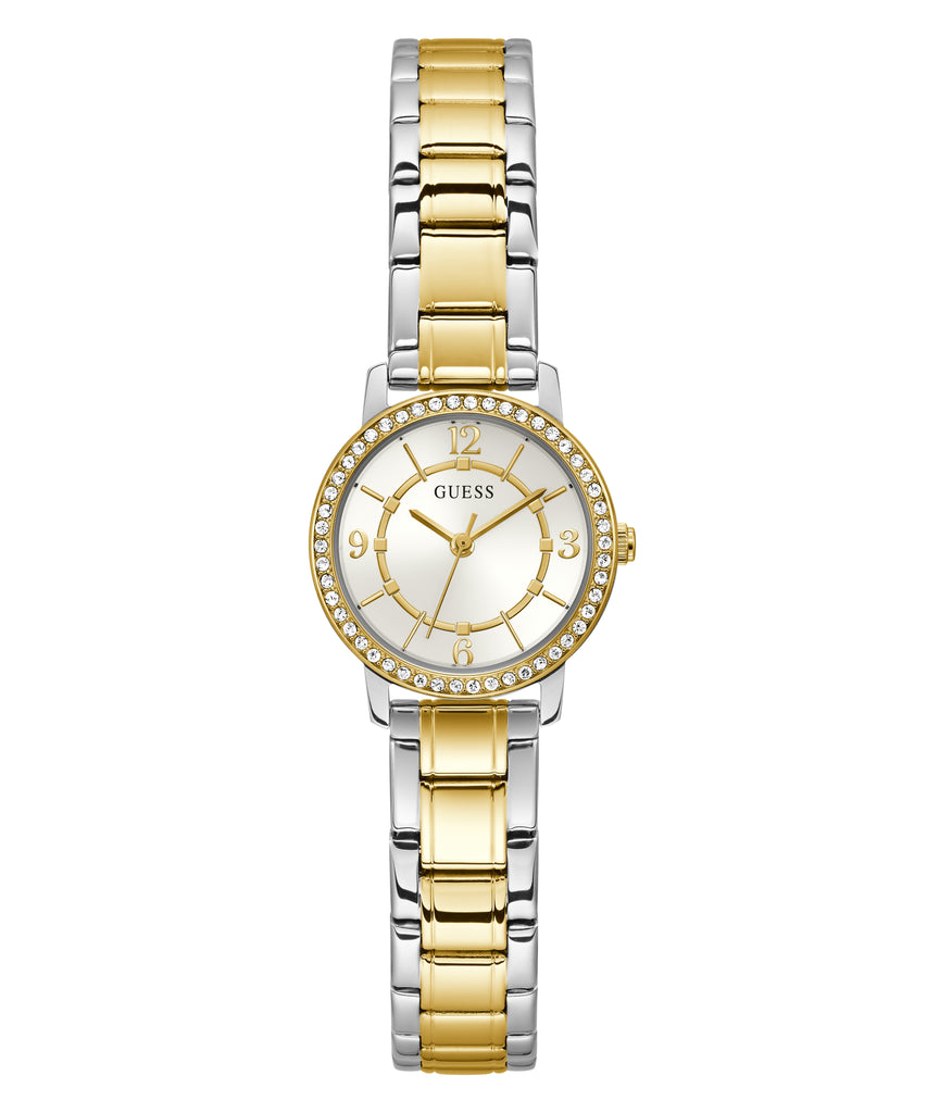 GUESS MELODY LADIES TWO TONE WATCH