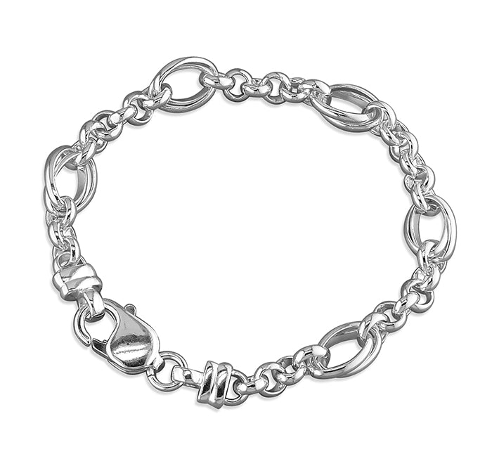 Sterling Silver Fancy Bracelet