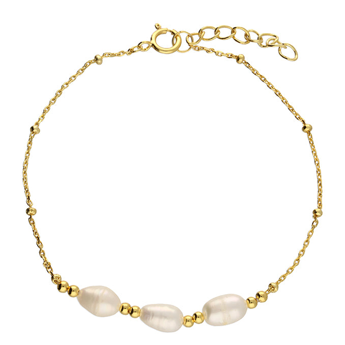 Sterling Silver Gold Plated Bracelet