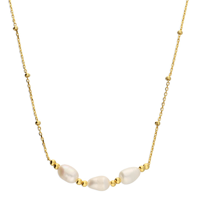 Sterling Silver Gold Plated Necklace