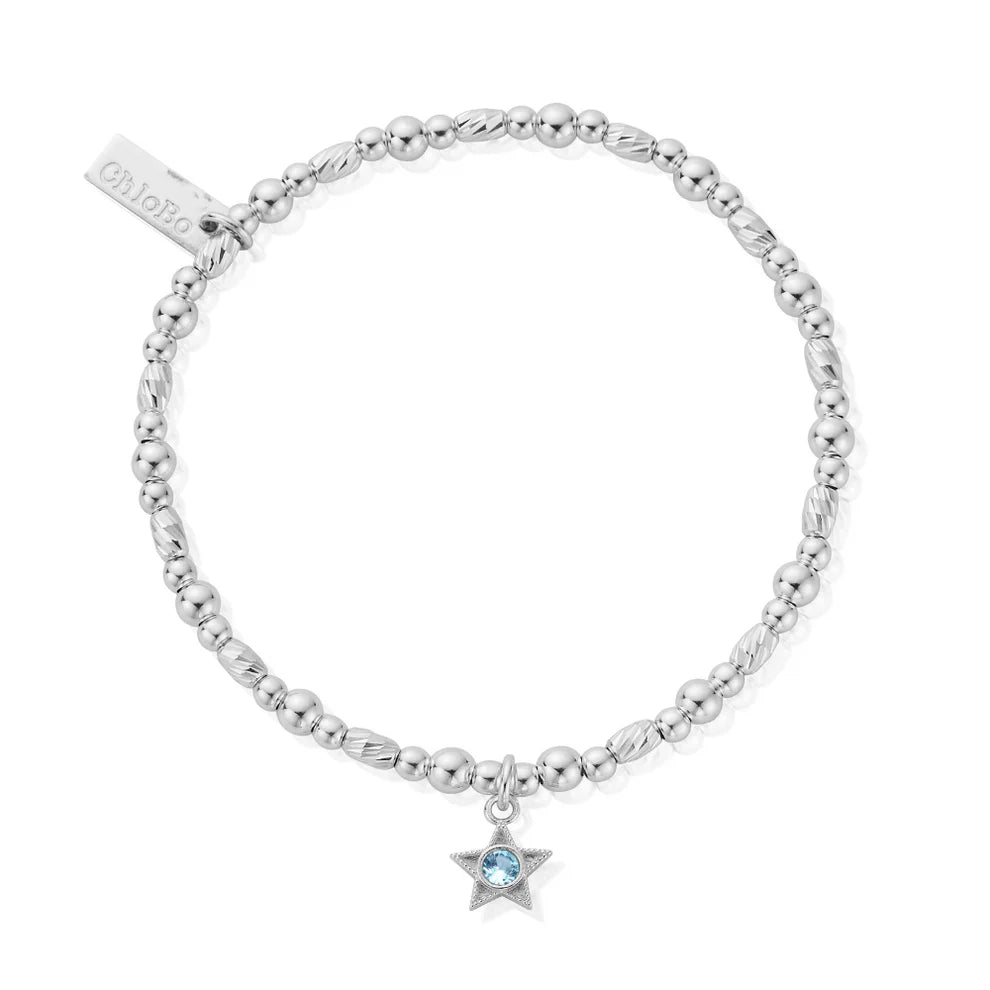 ChloBo March Birthstone Bracelet