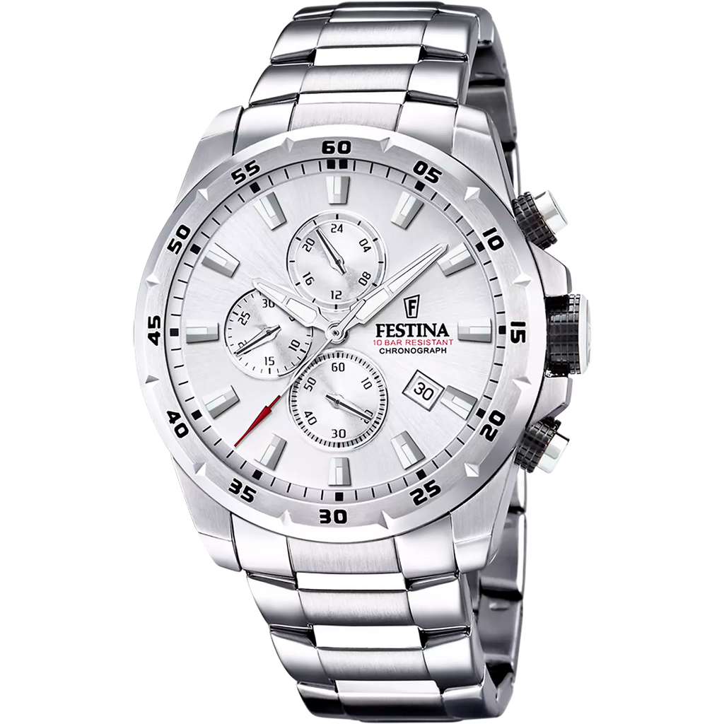 Festina Timeless Chronagraph Silver Men's Watch