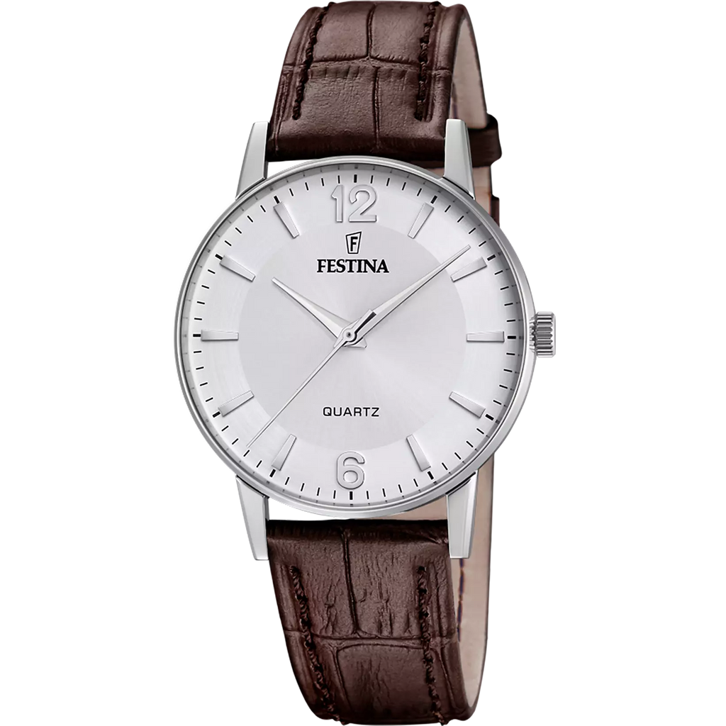 Festina Men's White Face Watch