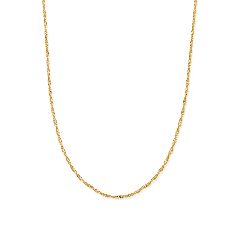 Twisted Rope Chain Necklace