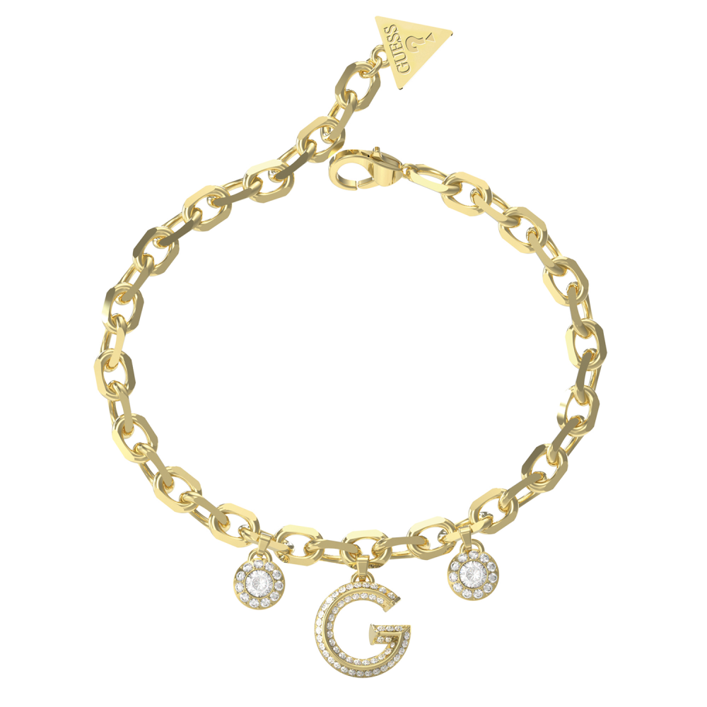 GUESS G Crystal Gold Bracelet