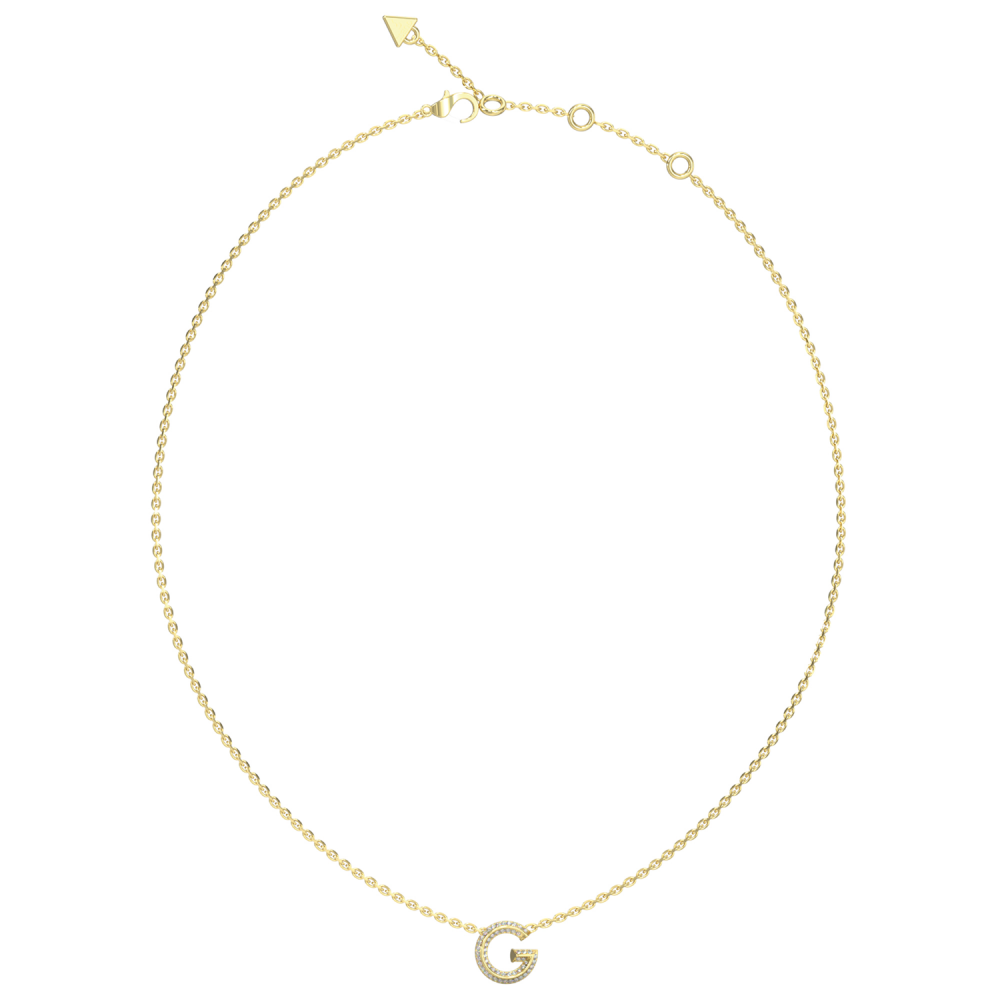GUESS G Crystal Gold Necklace