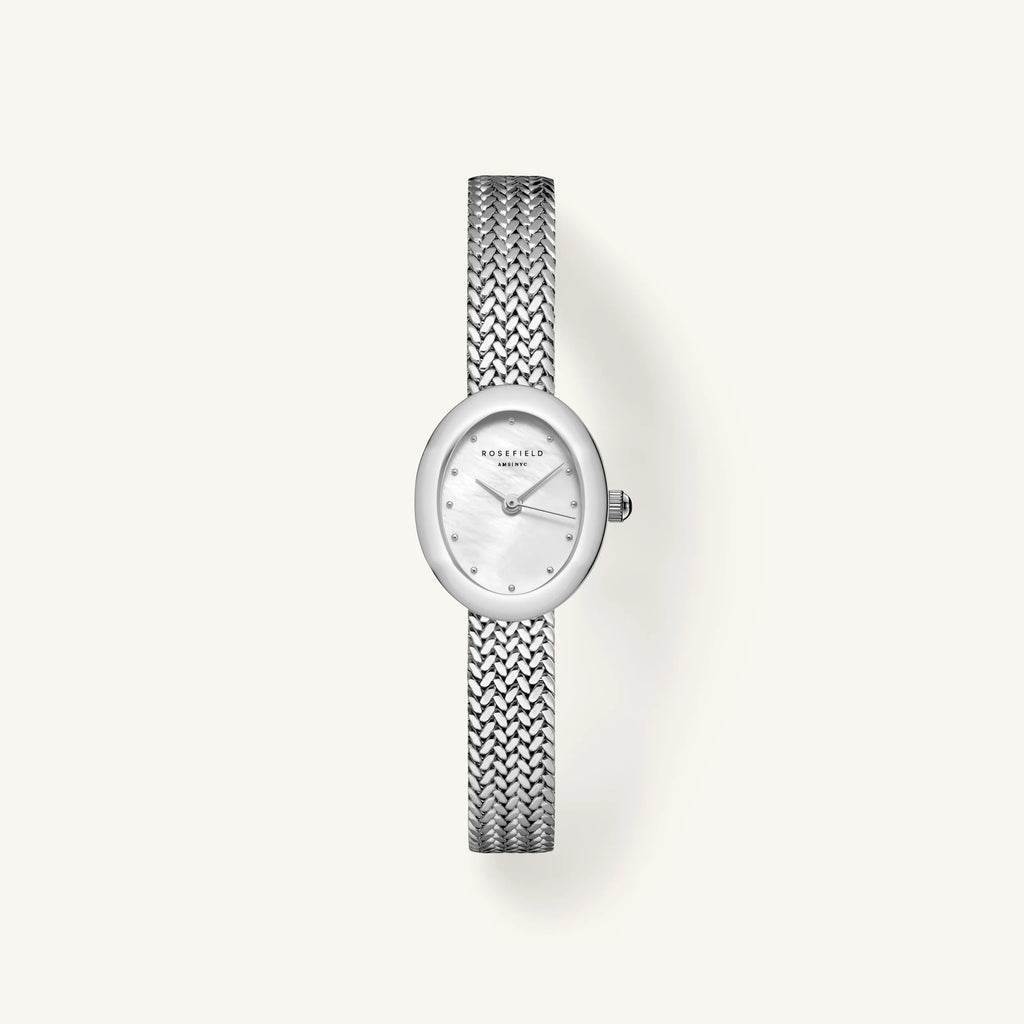 Rosefield Mini Oval Silver