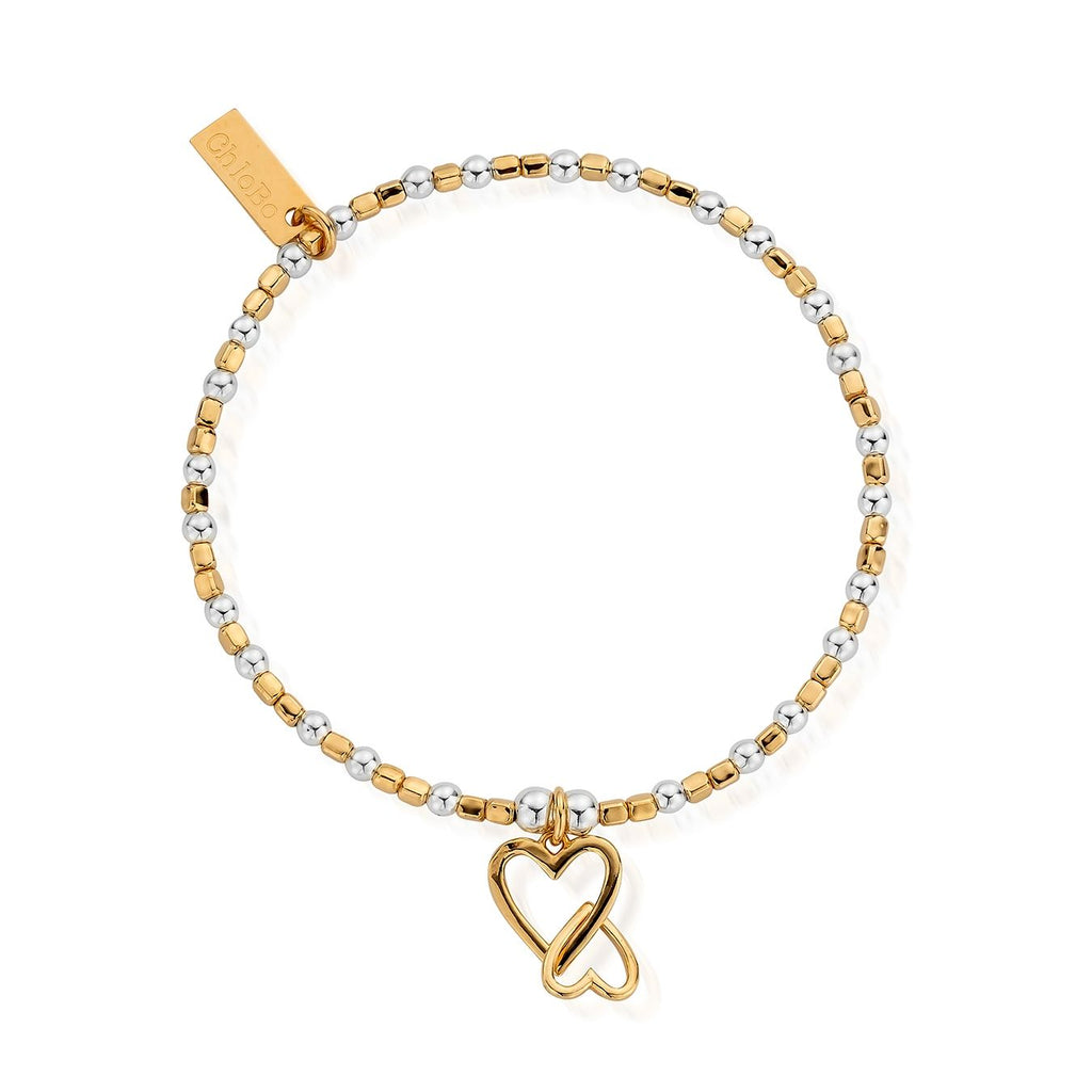 Interlocking Love Heart Bracelet Love and Compassion.
