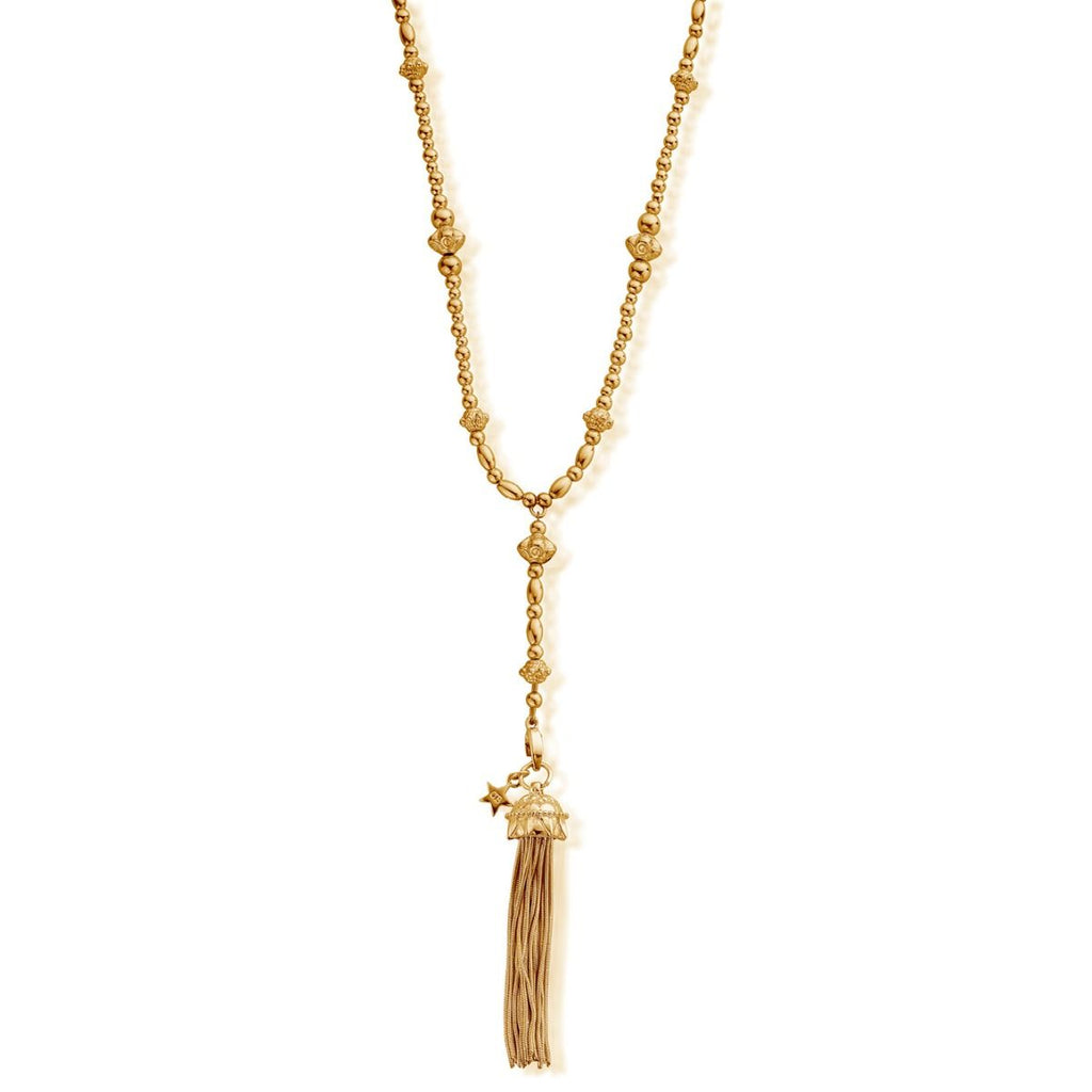 ChloBo Fearless Necklace With Tassel Pendant