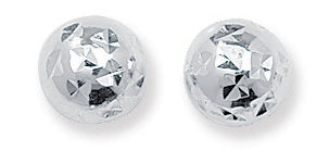 Diamond Cut Ball Stud