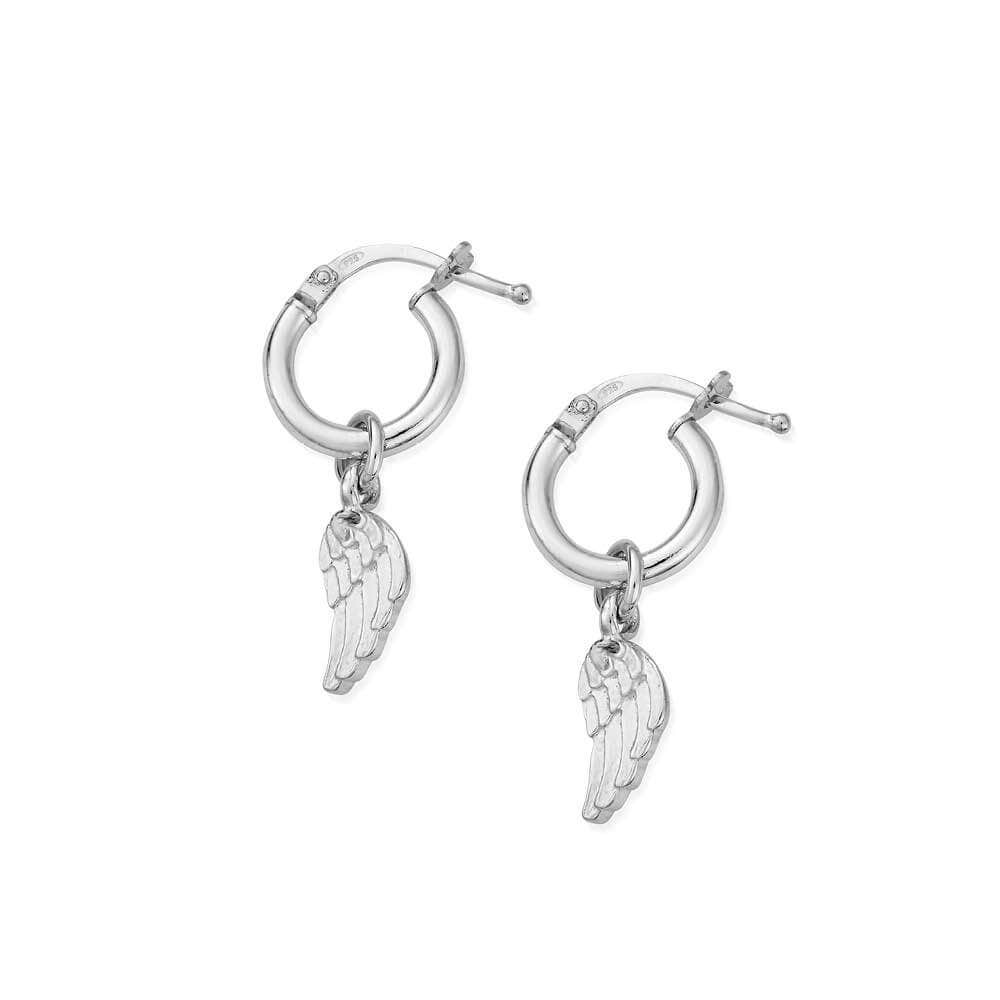 Divinity Within Small Hoop Earrings Faith, Guidance & Protection