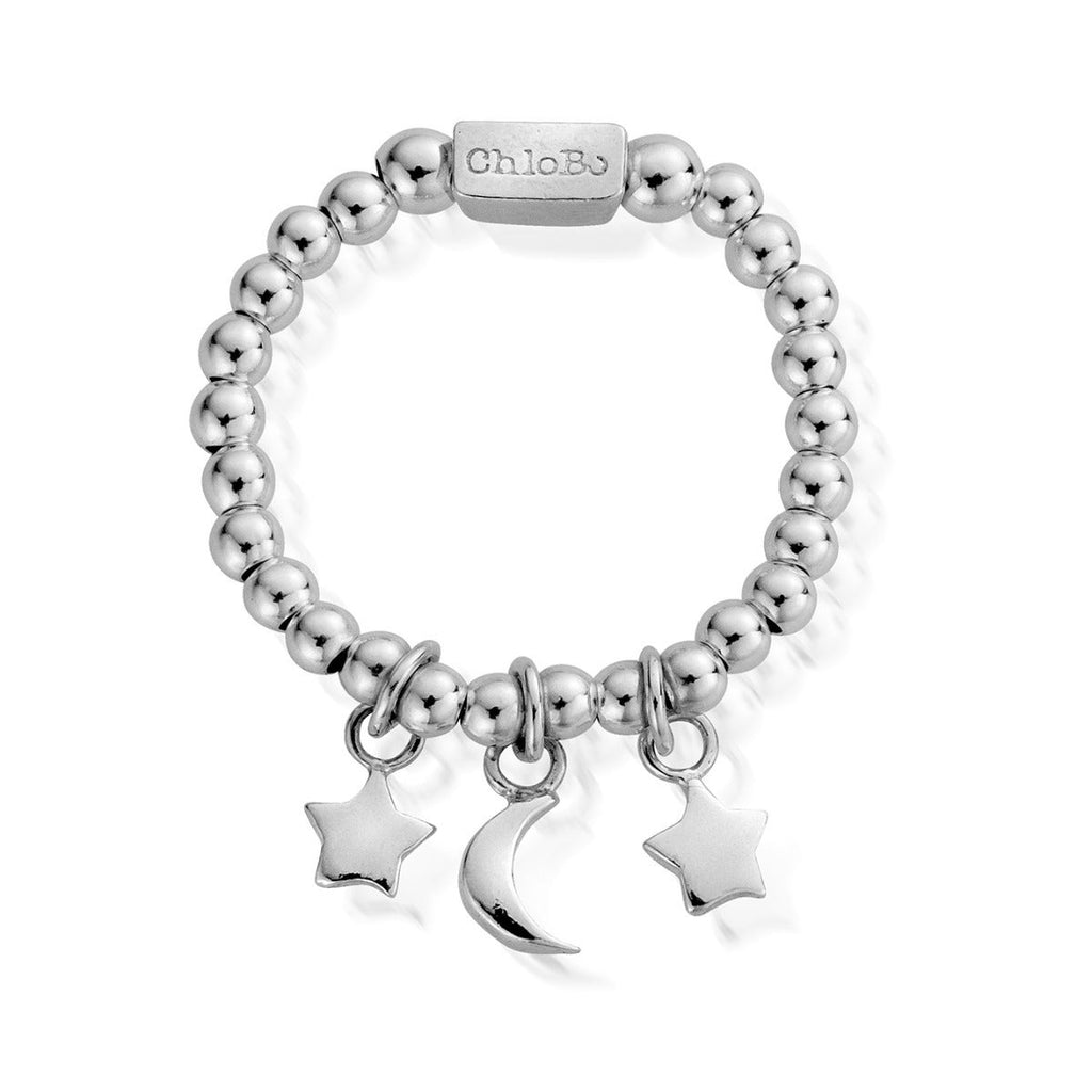 Triple Night Sky Ring (Medium)